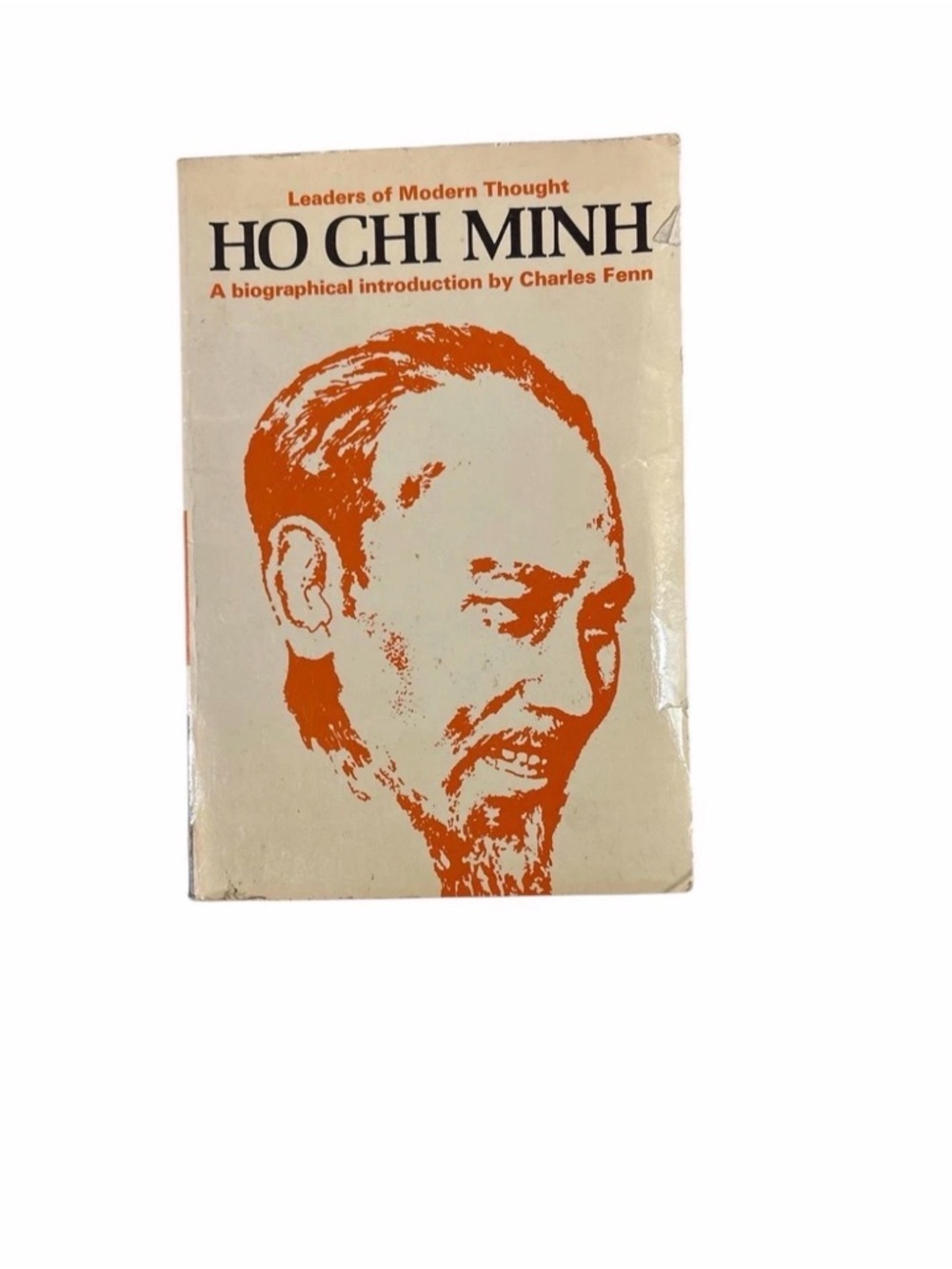 Ho Chi Minh Biographical Paperback with Orange Illustration